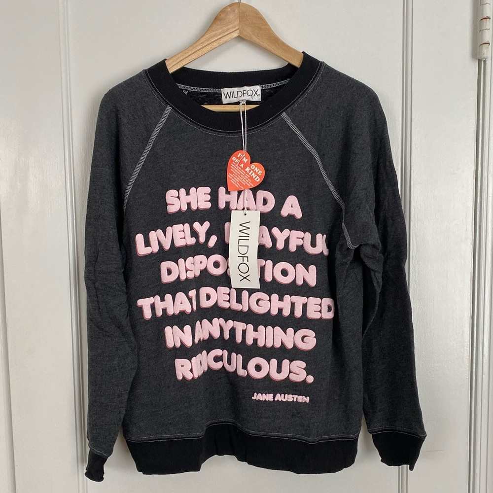 *Rare* Wildfox Kim’s Sweater - Jane Austen